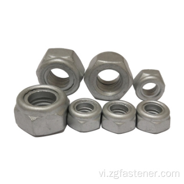 Hexagon Nuts với Dacromet Din985 phi kim